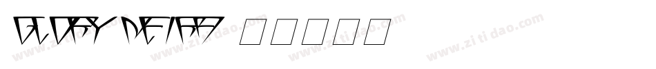 GLORY NEIRA字体转换